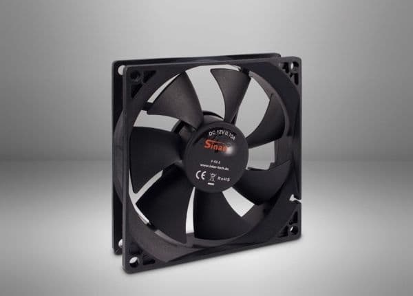 Inter-Tech 92mm Fan Bulk - Lådfläkt - 92 mm