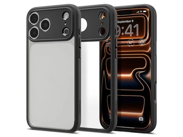 Spigen ACS10279, Suojus, Apple, iPhone 17 Pro Max, 17,5 cm (6.9"), musta