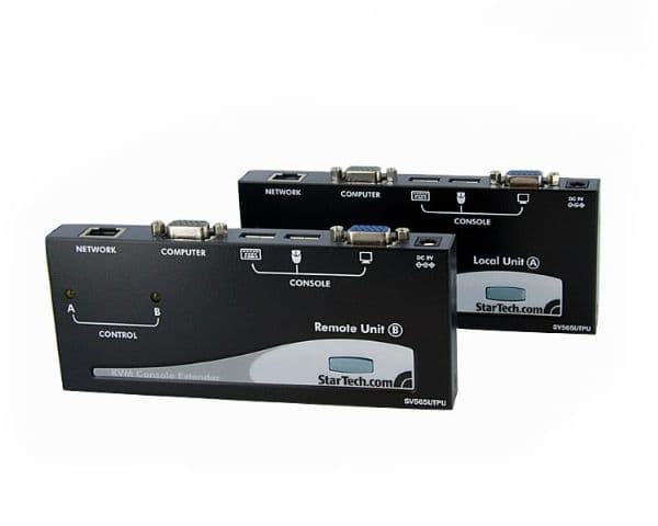Startech USB VGA KVM Console Extender over CAT5 UTP - KVM-utvider - over CAT 5 - opp til 150 m