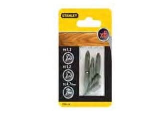 Stanley Screwdriver bits Ph/SL 25mm 6pcs. - STA61120
