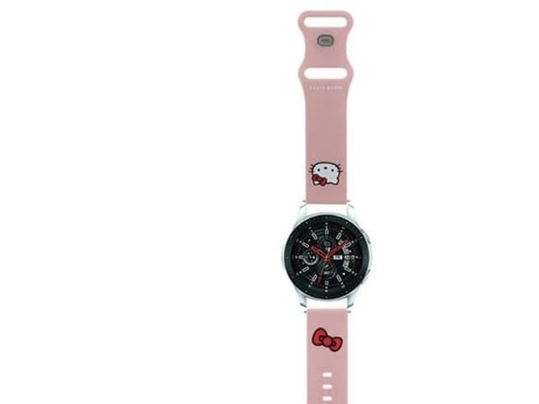 Hello Kitty silikon kitty hodebånd universell 22 mm - pink
