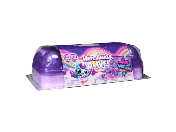 Hatchimals Alive Neon Rainbow Carton