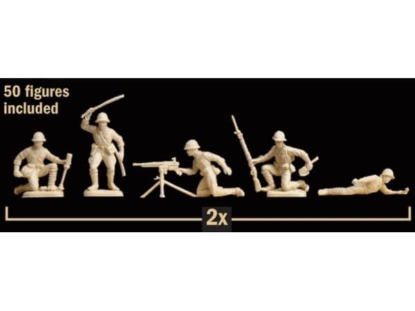 1:72 WWII japansk infanteri