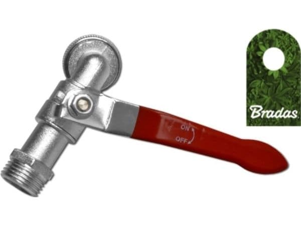 BRADAS kulekran 1/2" GZ 3/4"