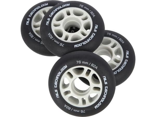 Nils Extreme PU 76x24 82A sort MATH Pyörät (4 kpl) NILS EXTREME NILS EXTREME