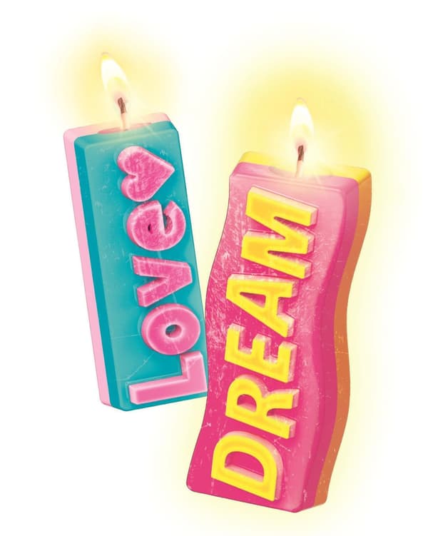 Clementoni Create Your Candles Message