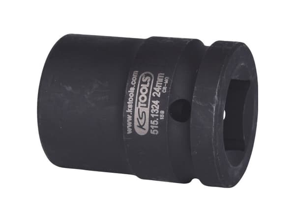 KS Tools 515.1324, Kraftpipe, Sort, 1 hoder, 3/4", Metrisk, 24 mm