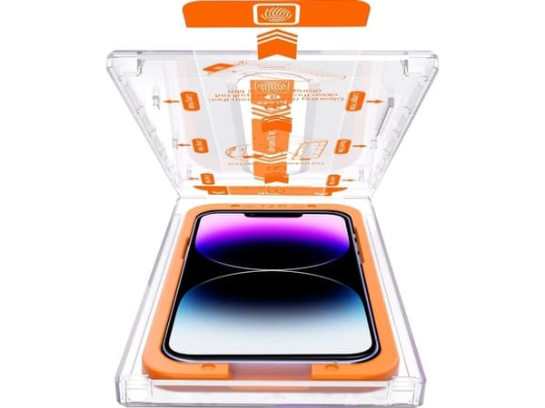 MOBILE ORIGIN iPhone 14 / 13 / 13 Pro skyddsfilm med enkel applicator 2 st