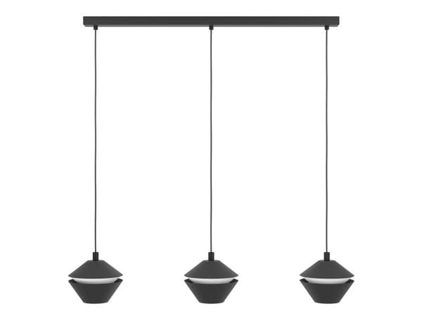 EGLO PERPIGO LANGBORD GU10 3x400LM sort