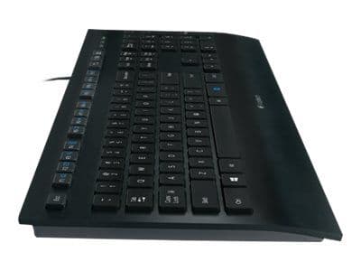 Logitech Corded K280e - Tangentbord - USB - fransk