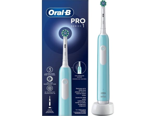 ELTANDBORSTE ORAL-B PRO SERIES 1 BLÅ