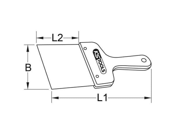 KS Tools 9639560 #####Bred spatel