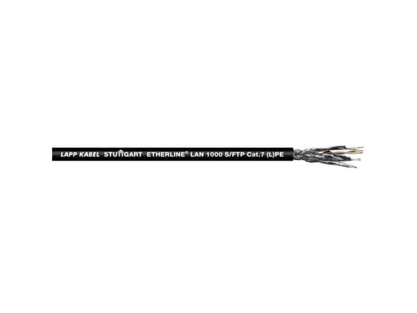 LAPP 2170977/100 nätverkskabel ETHERLINE® LAN svart 100 m