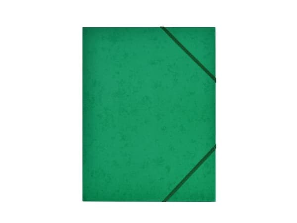 Elastikmappe, BNT Bnt/Office grøn, 210x297mm, Karton/elastik - (48 stk.)