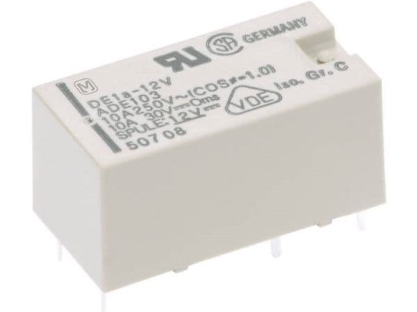Panasonic printrelä 5 V/DC 10 A 1 växlare DE1A5 (DE1A5)
