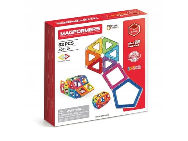 Magformers BLOKKER MAGFORMERS BASIC 62el CAT NO 701007