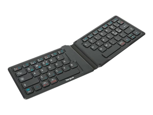 Targus AKF003NO, Mini, Langaton, Bluetooth, QWERTY, Musta