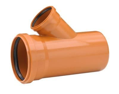 Uponor avloppsrör PVC 200 x 110 mm 45 gr.