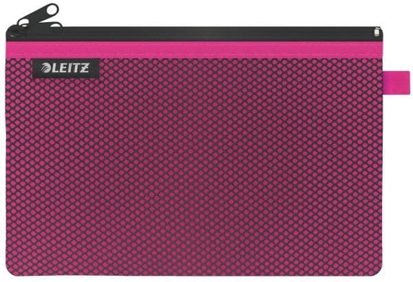 Tasku, jossa 2 lokeroa Leitz WOW Large pinkki - (10 kpl)