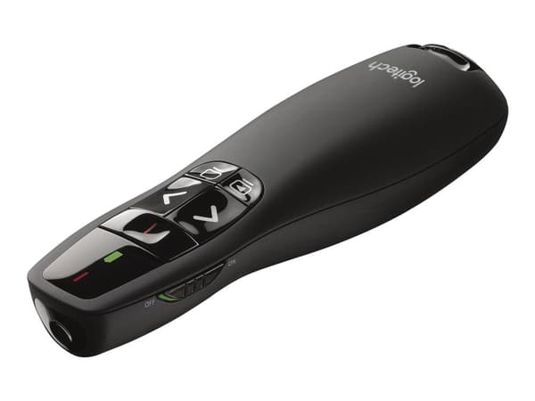 Logitech Wireless Presenter R400 - Kaukosäädin esitykseen - RF