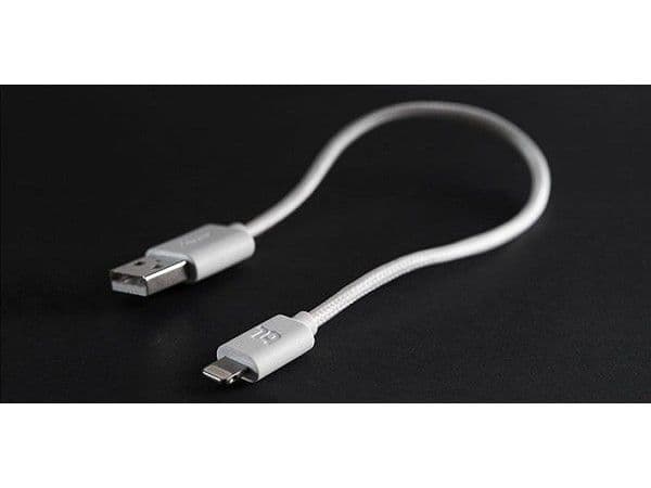 Bluelounge 0.2m, Lightning, 0,2 m, Lightning, USB A, Hvit, 1 stykker