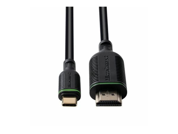 Microconnect MC-USBCHDMI5, 5 m, HDMI Type A (Standard), USB Type-C, uros, uros, suora