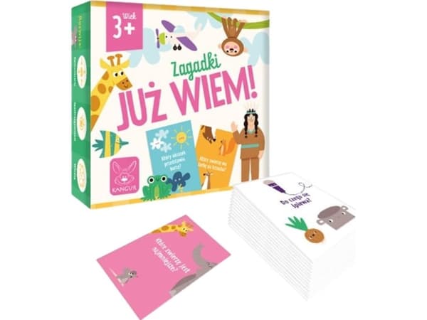 Kengurupeli Tiedän jo 3+ arvoitusta 41152