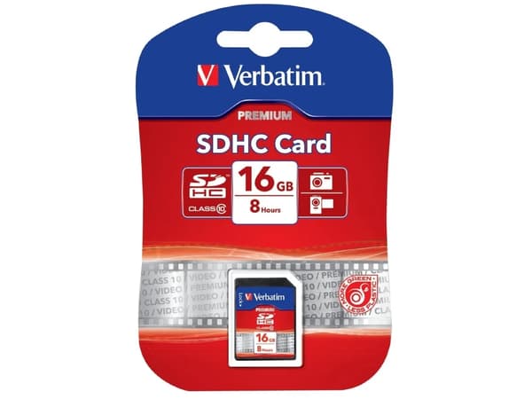Verbatim - Flash-minneskort - 16 GB - Class 10 - SDHC