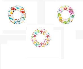 BADERING INTEX LIVELY PRINT 51 CM 3 ASS