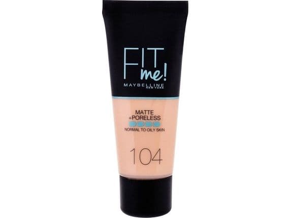 Maybelline Fit me Matte & Poreless 104 Soft Ivory