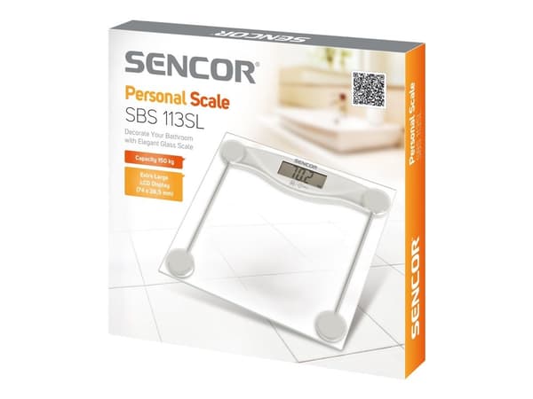 Sencor SBS 113SL - Badevekt - hvit