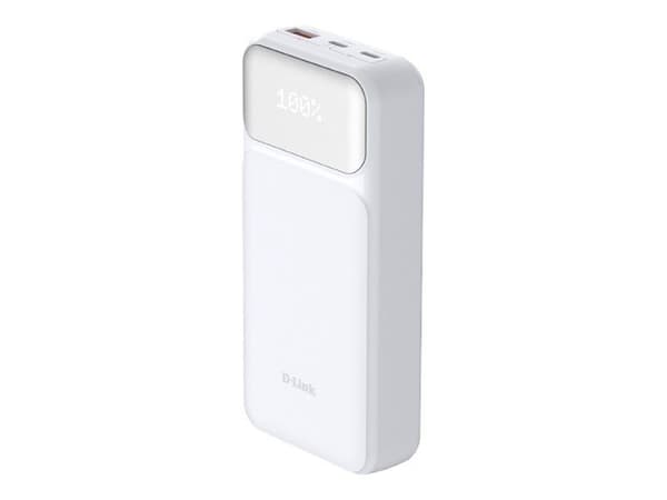 D-Link DPP-201, 20000 mAh, valkoinen