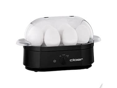 Cloer 6080 - Eggkoker - 350 W - sort