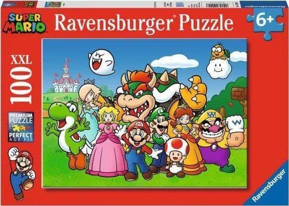 Ravensburger 100 Super Mario XXL -elementtilaatikko Elementit