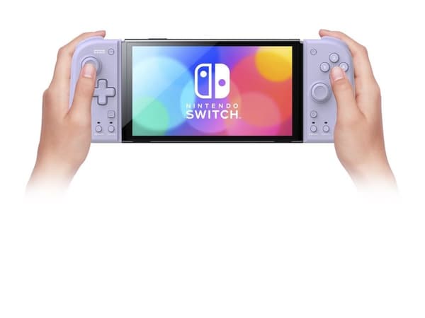 HORI Split Pad Compact - Håndkonsoll - lavendel - for Nintendo Switch, Nintendo Switch OLED