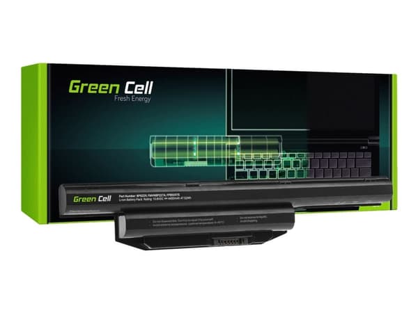 Green Cell FS31, Akku, Fujitsu, LifeBook A514 A544 A555 AH544 AH564 E547 E554 E733 E734 E743 E744 E746 E753 E754 E754 S904