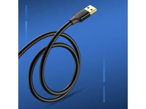 UGREEN USB 3.0 -jatkojohto 0,5m (musta)