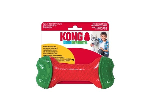 Kong Holiday Corestrength™ Bone Hundleksak M/l