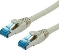 VALUE S/FTP Patch Cord Cat.6a, grey 7.0 m, Harmaa