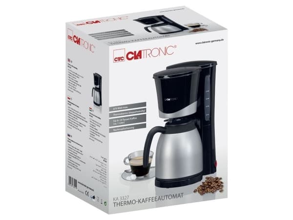 Clatronic KA 3327 - Kaffemaskin - 10 kopper