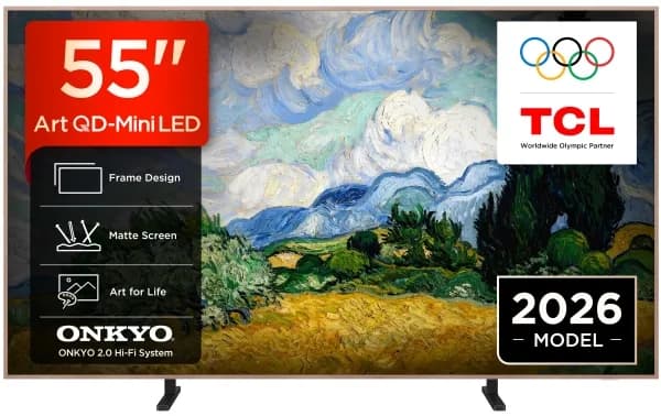 TCL 55" A400 Pro - 4K QD Mini-LED Google TV