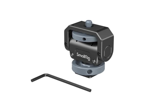 SmallRig 3809, Skjermmontering, Sort, Aluminium, 3,2 kg, 1/4", -90 - 90°