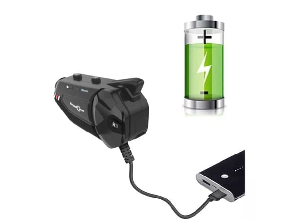 Intercom til motorcykler FREEDCONN KY-PRO SINGLE Sort