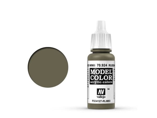 Vallejo 70.924, 17 ml, Grön, Matt, Flaska