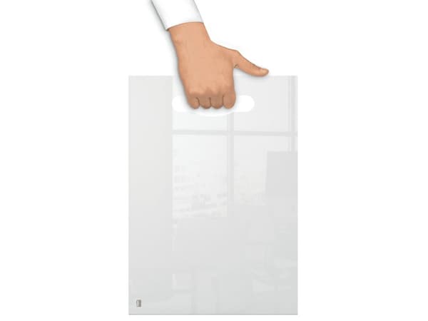 Nobo transparent mini whiteboardtavle i A4 format, Akryl, Bærbar