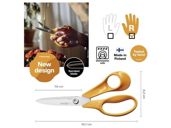 FISKARS CLASSIC universal kniv 18 cm 1001555