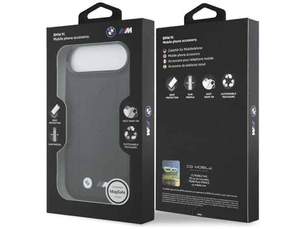 BMW M Quilted Logo MagSafe Case for iPhone 17 Air - Black