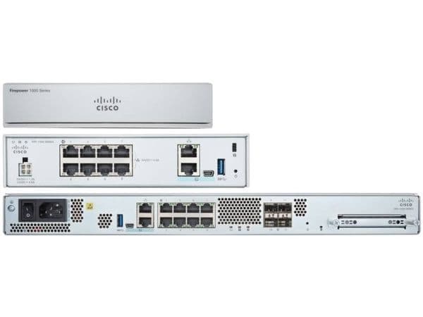 Cisco FPR1150-NGFW-K9, 7,5 Gbit/s, 4500 Mpps, 1,7 Gbit/s, Intel, https://www.cisco.com/, Langallinen