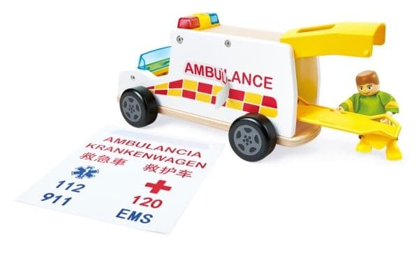 Hape ambulans med ljud