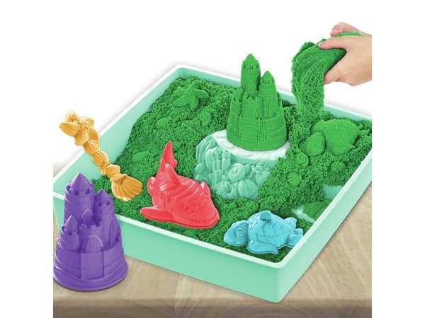 Kinetic Sand Sandbox Set - Green